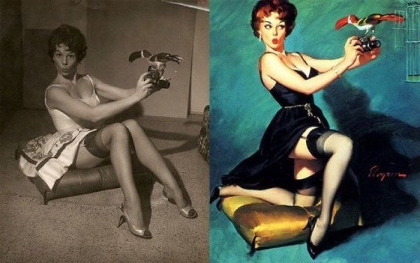 Фотошоп без компьютера, 1950 год