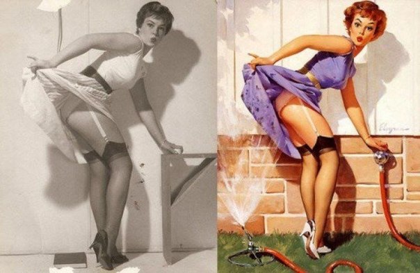 Фотошоп без компьютера, 1950 год