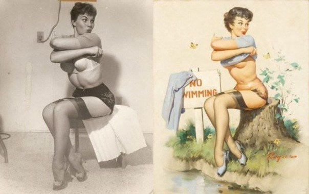 Фотошоп без компьютера, 1950 год