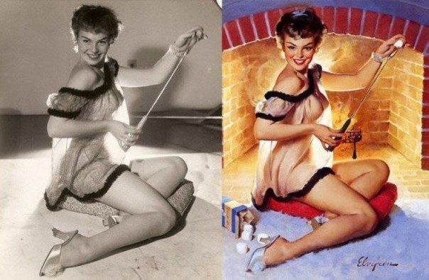 Фотошоп без компьютера, 1950 год