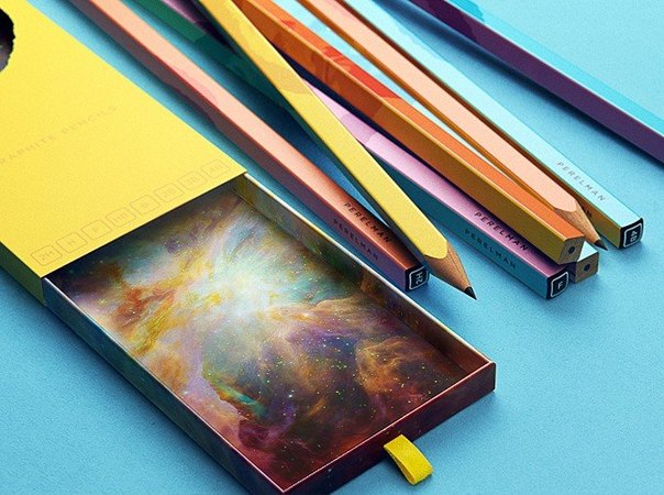Вдохновившись российским математиком Григорием Перельманом, студия The Bold разработала коробку карандашей в его честь