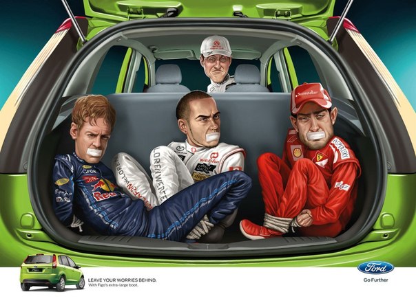 Вместительный Ford Figo: "Берлускони, Шумахер, Пэрис Хилтон"