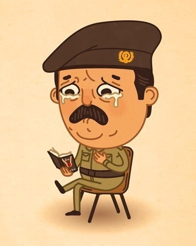 Иллюстратор Mike Mitchell, серия работ "Just like us"