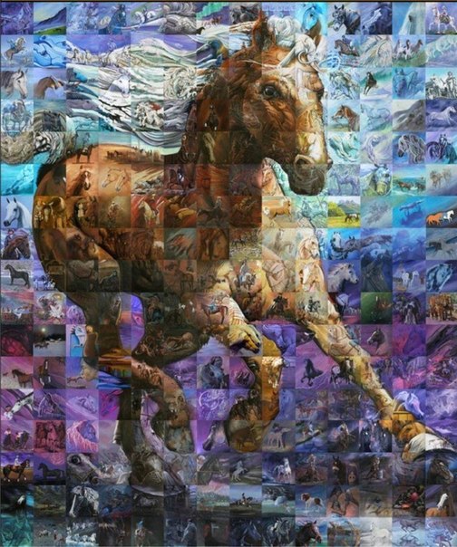 Льюис Лаво – художник, который творит поистине фантастические вещи. Одна его работа состоит сразу из десятков произведений искусства. Все эти маленькие работы художник тоже пишет сам.